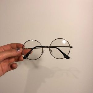 circle fashion glasses